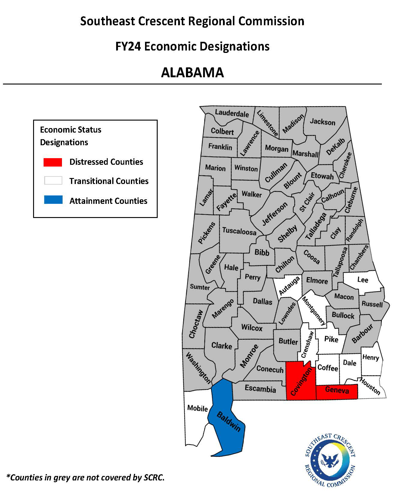 Alabama map