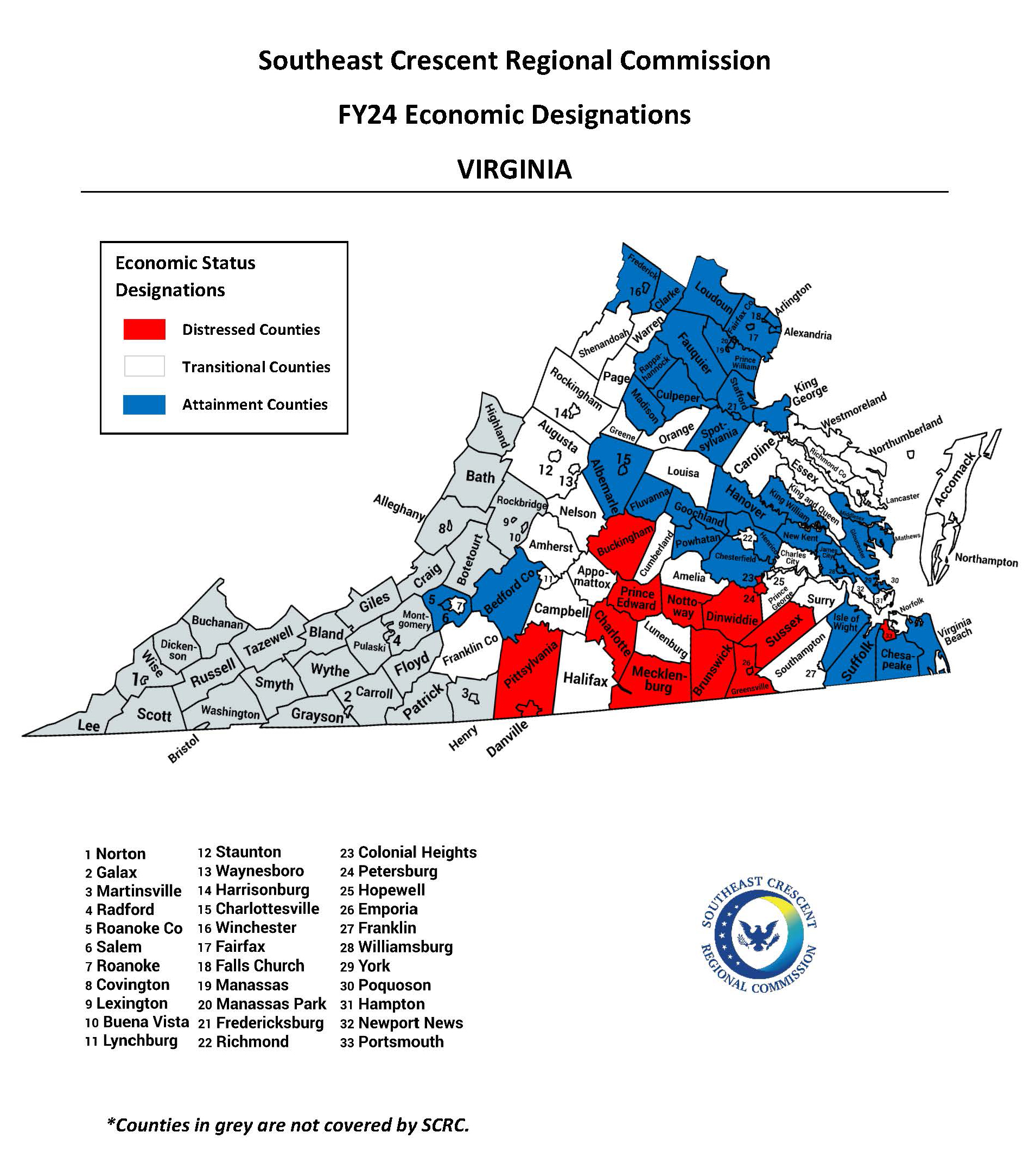 Virginia Map