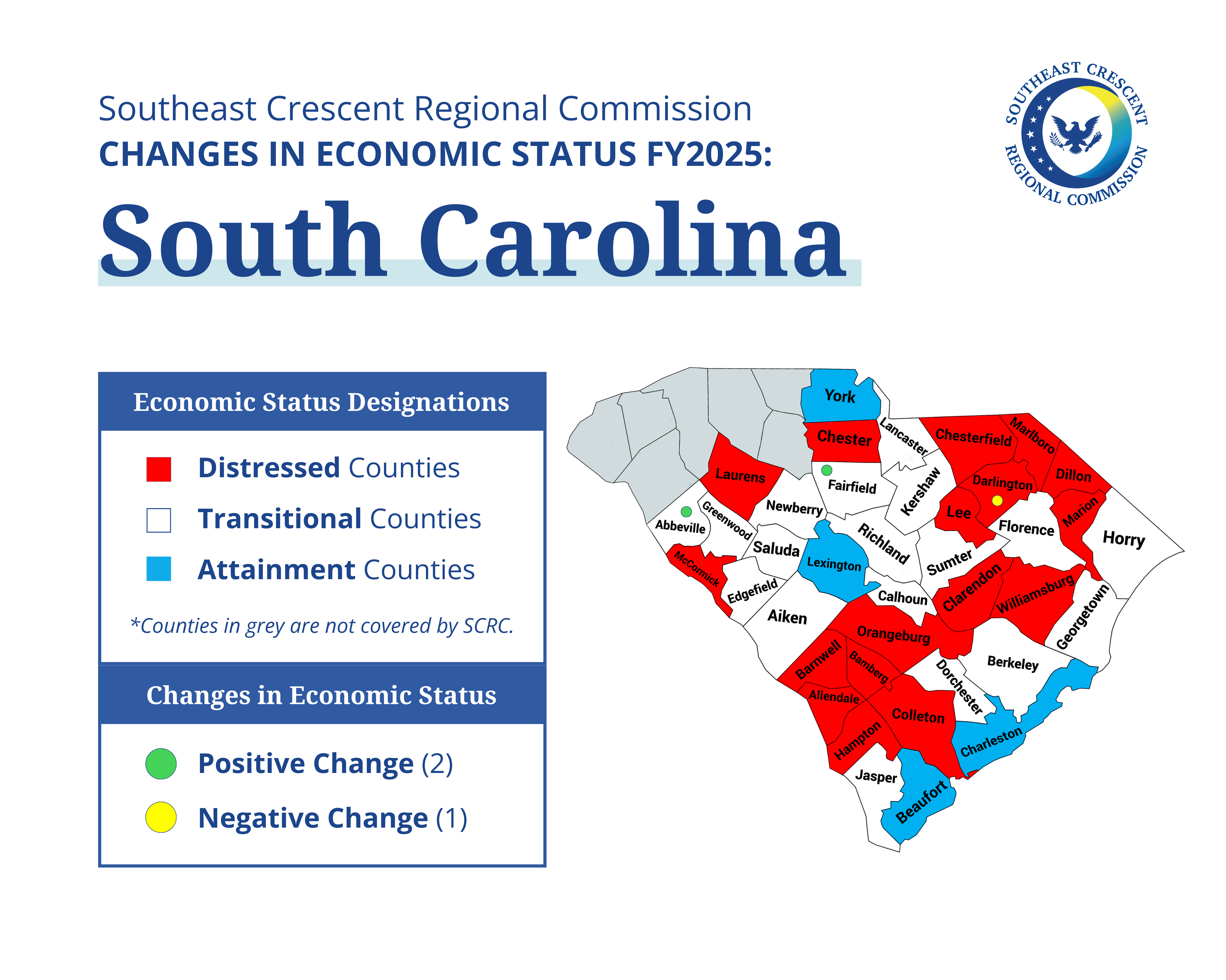 South Carolina map